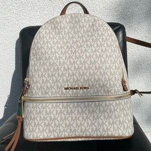 Michael Kors Backpack in Beige
